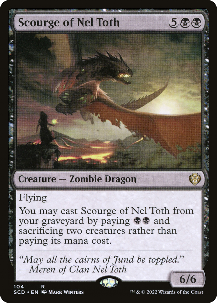 Scourge of Nel Toth [Starter Commander Decks] | Odin's Place