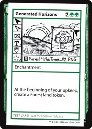 Generated Horizons (2021 Edition) [Mystery Booster Playtest Cards] | Odin's Place