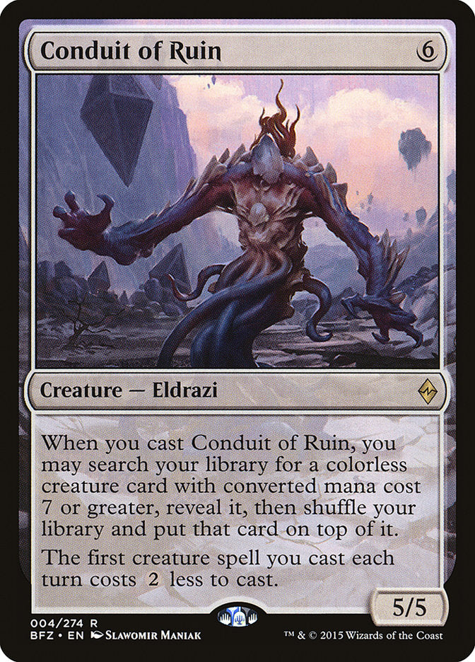 Conduit of Ruin (4) [Battle for Zendikar] | Odin's Place