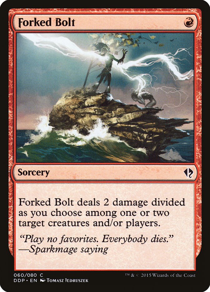 Forked Bolt (60) [Duel Decks: Zendikar vs. Eldrazi] | Odin's Place