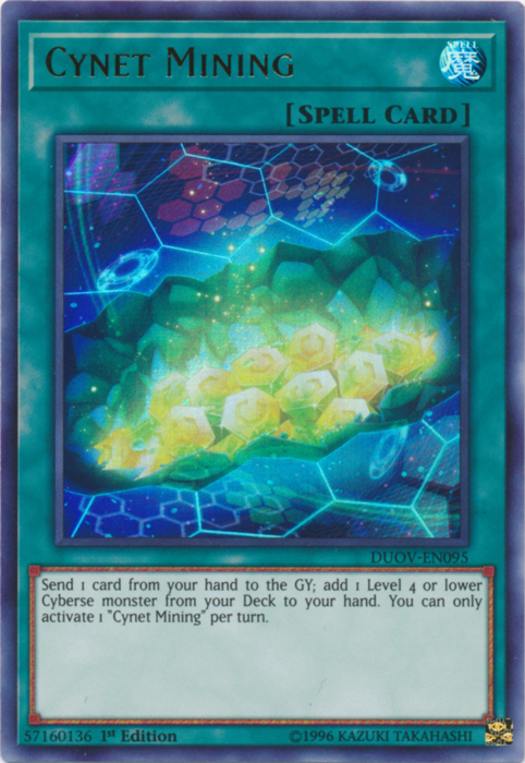 Cynet Mining [DUOV-EN095] Ultra Rare | Odin's Place