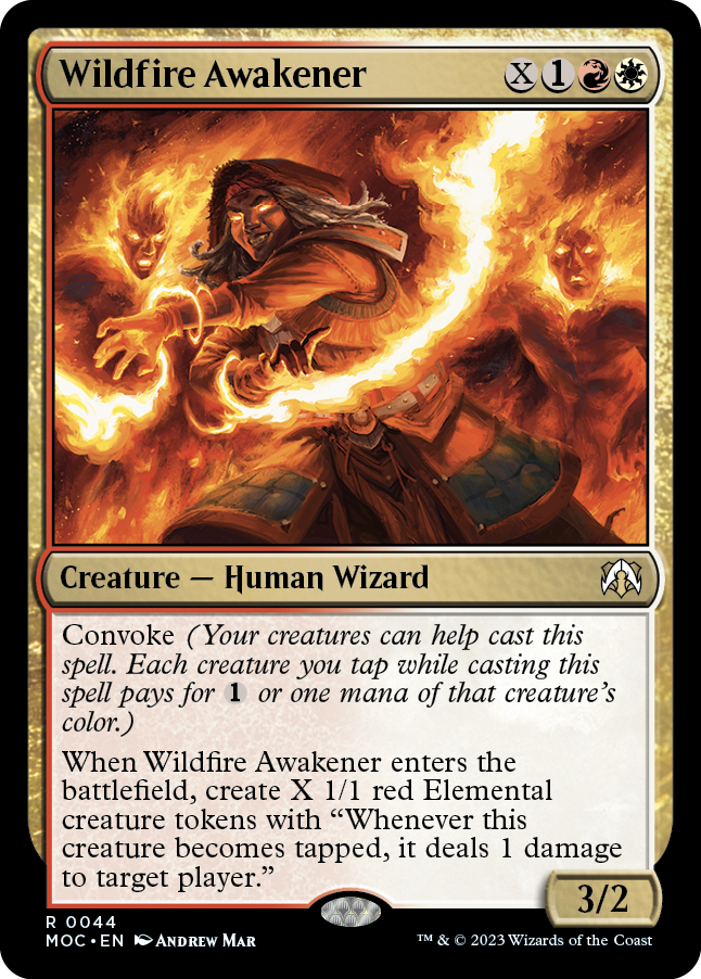 Wildfire Awakener [March of the Machine Commander] | Odin's Place