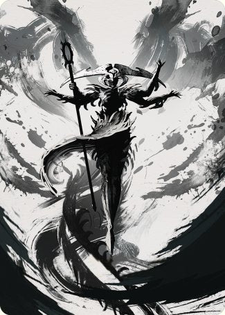 Atraxa, Grand Unifier 2 Art Card [Phyrexia: All Will Be One Art Series] | Odin's Place
