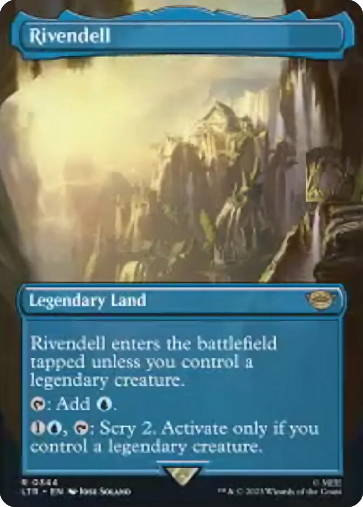 Rivendell (Borderless Alternate Art) [The Lord of the Rings: Tales of Middle-Earth] | Odin's Place