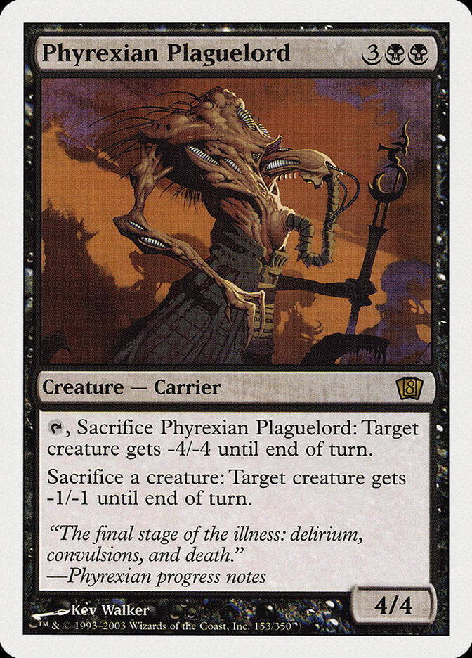 Phyrexian Plaguelord (153) [Eighth Edition] | Odin's Place