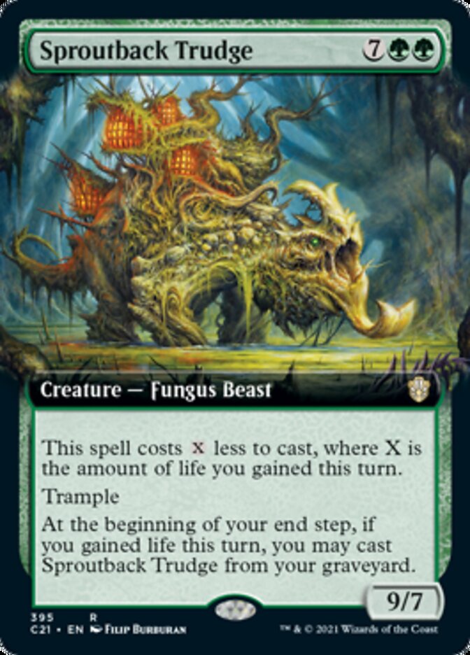 Sproutback Trudge (Extended Art) [Commander 2021] | Odin's Place