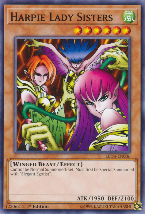 Harpie Lady Sisters [LED4-EN006] Common | Odin's Place