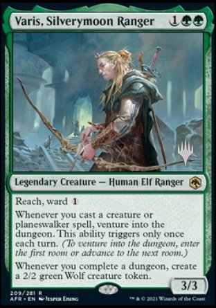 Varis, Silverymoon Ranger (Promo Pack) [Dungeons & Dragons: Adventures in the Forgotten Realms Promos] | Odin's Place