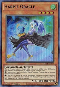 Harpie Oracle (Green) [LDS2-EN077] Ultra Rare | Odin's Place