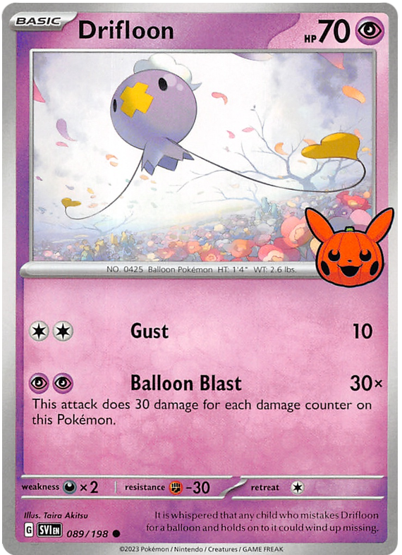 Drifloon (089/198) [Trick or Trade 2023] | Odin's Place