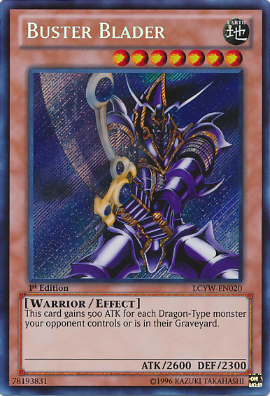 Buster Blader [LCYW-EN020] Secret Rare | Odin's Place
