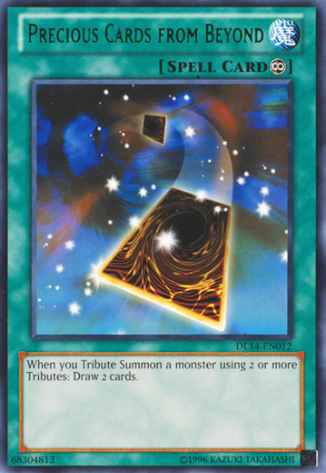 Precious Cards from Beyond (Green) [DL14-EN012] Rare | Odin's Place