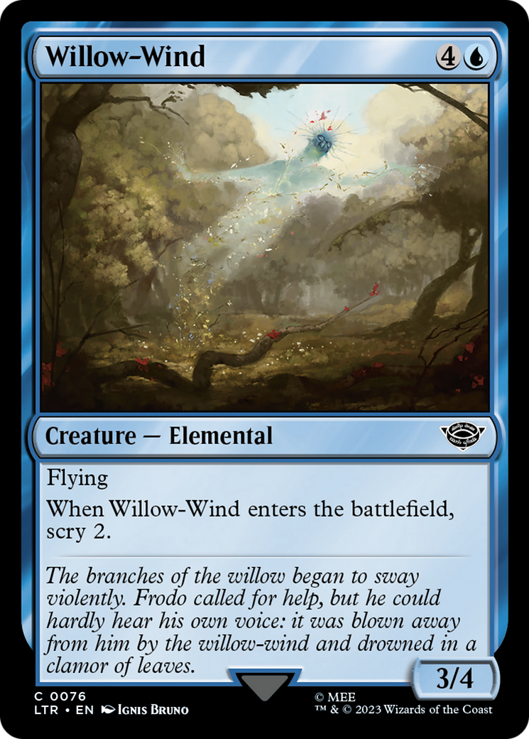 Willow-Wind [The Lord of the Rings: Tales of Middle-Earth] | Odin's Place