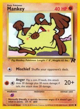 Mankey (61/82) [Team Rocket Unlimited] | Odin's Place