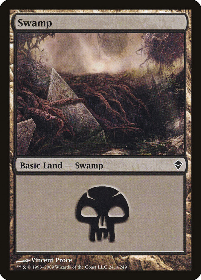 Swamp (241a) [Zendikar] | Odin's Place
