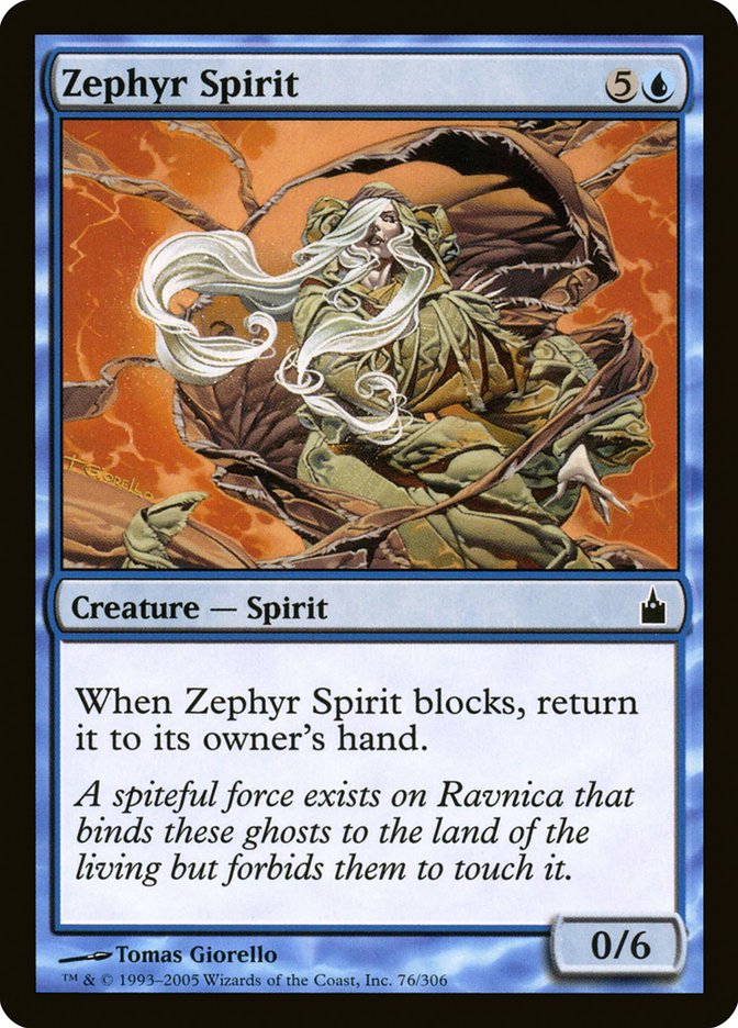 Zephyr Spirit (76) [Ravnica: City of Guilds] | Odin's Place