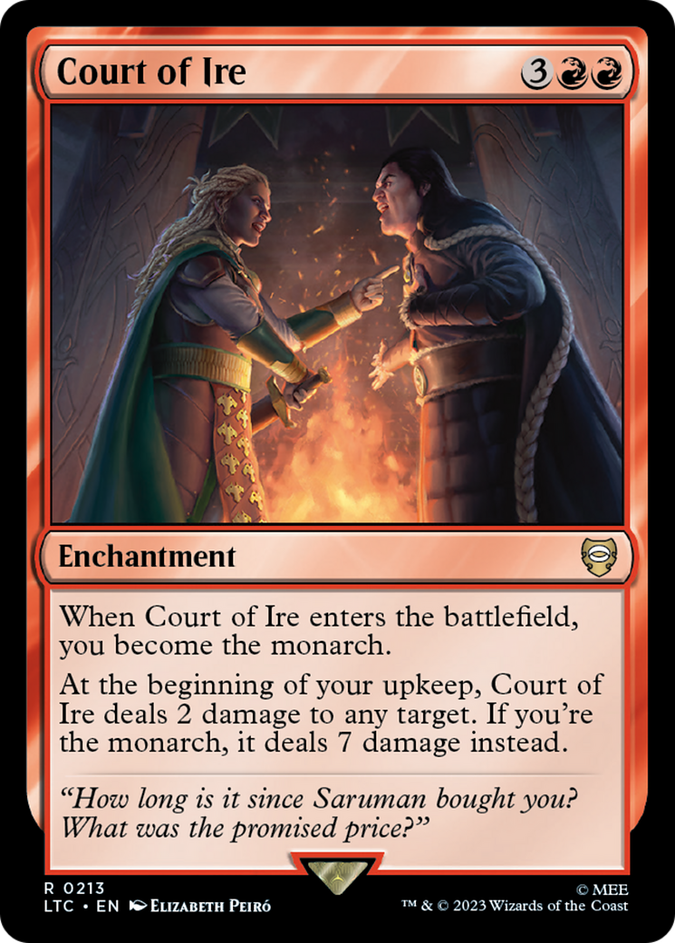 Court of Ire [The Lord of the Rings: Tales of Middle-Earth Commander] | Odin's Place