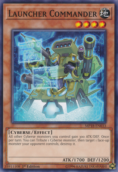 Launcher Commander [MP18-EN033] Common | Odin's Place