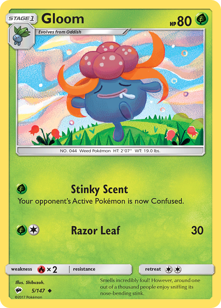 Gloom (5/147) [Sun & Moon: Burning Shadows] | Odin's Place