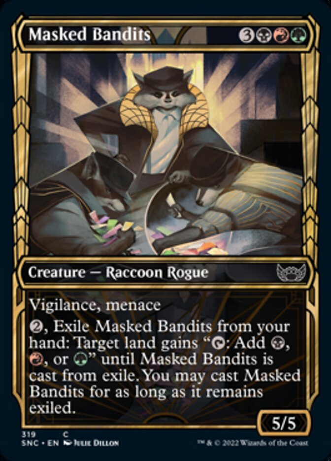 Masked Bandits (Showcase Golden Age) [Streets of New Capenna] | Odin's Place