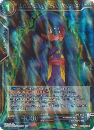 Lord Slug, Evil Invader (DB3-093) [Giant Force] | Odin's Place