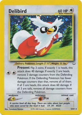 Delibird (5/64) [Neo Revelation Unlimited] | Odin's Place