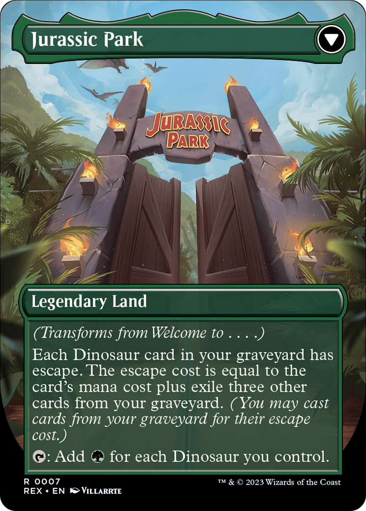 Welcome to... // Jurassic Park [Jurassic World Collection] | Odin's Place