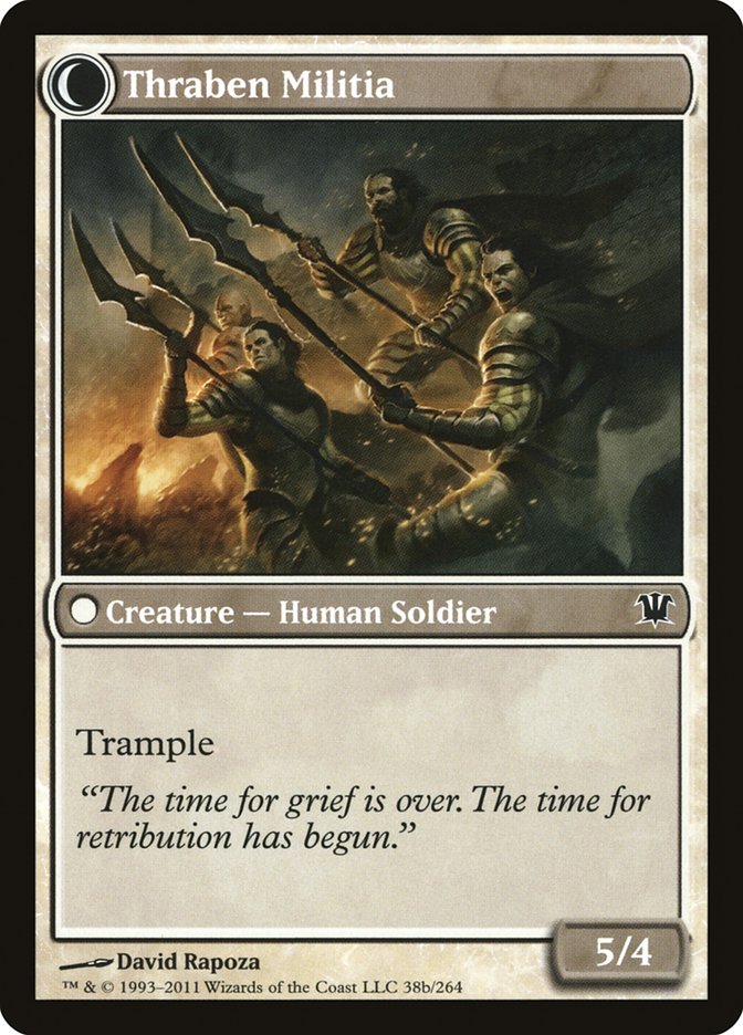 Thraben Sentry // Thraben Militia [Innistrad] | Odin's Place