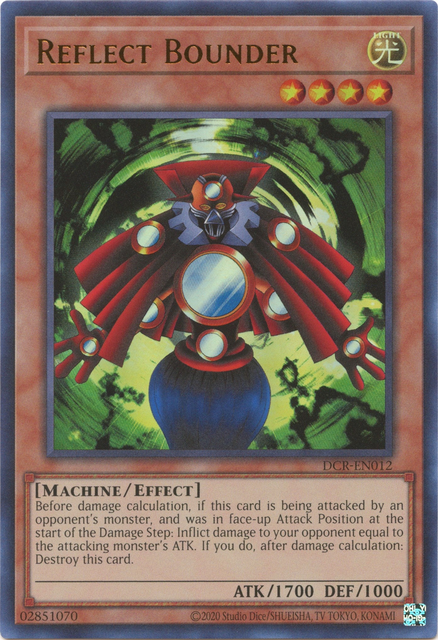 Reflect Bounder (25th Anniversary) [DCR-EN012] Ultra Rare | Odin's Place