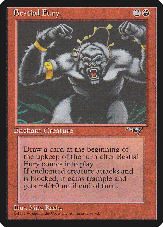 Bestial Fury (Fists Raised) [Alliances] | Odin's Place