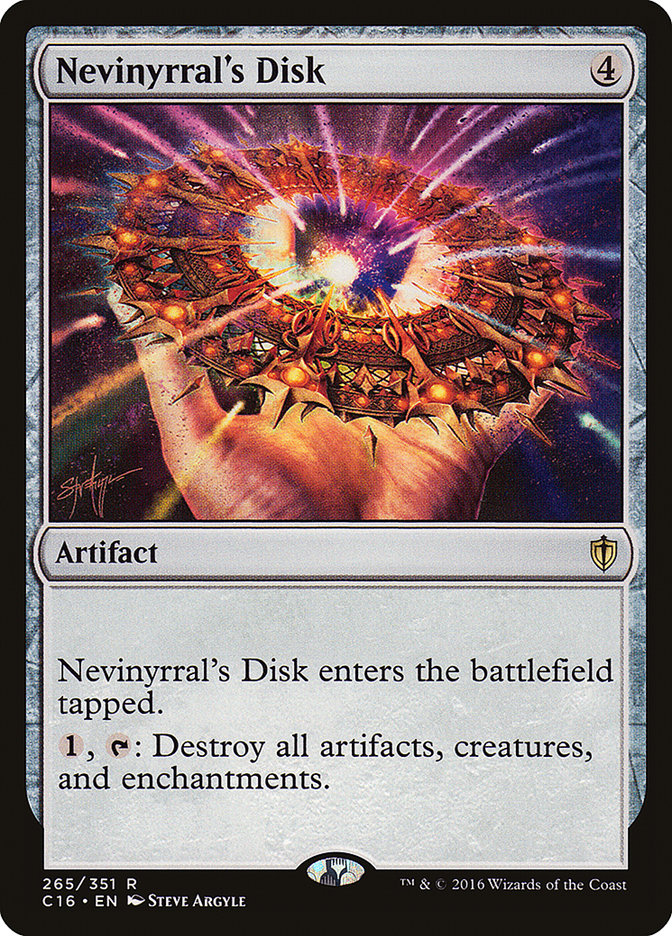 Nevinyrral's Disk (265) [Commander 2016] | Odin's Place