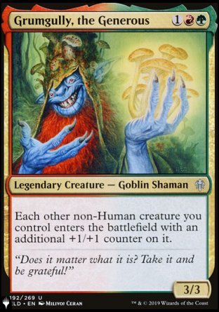 Grumgully, the Generous [The List] | Odin's Place