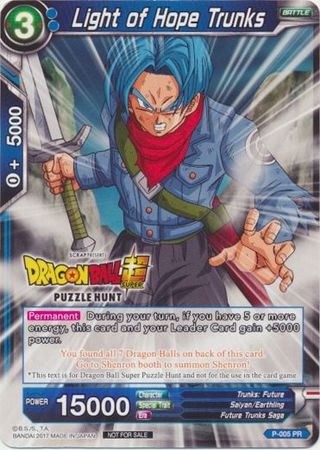 Light of Hope Trunks (Puzzle Hunt) (P-005) [Tournament Promotion Cards] | Odin's Place