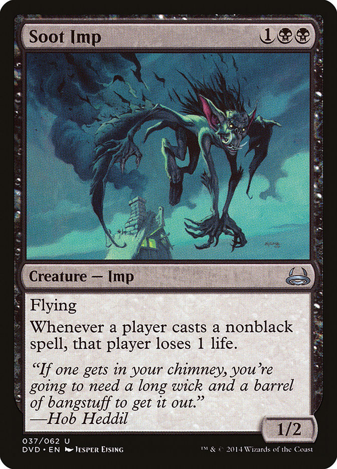 Soot Imp (37) (Divine vs. Demonic) [Duel Decks Anthology] | Odin's Place