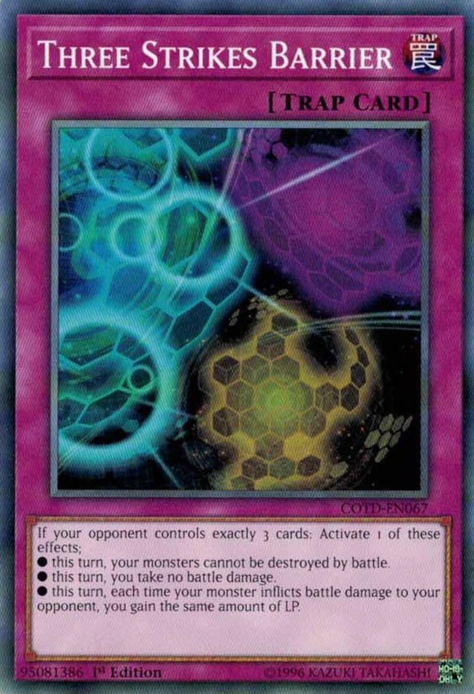 Three Strikes Barrier [COTD-EN067] Common | Odin's Place