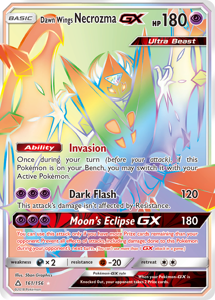 Dawn Wings Necrozma GX (161/156) [Sun & Moon: Ultra Prism] | Odin's Place