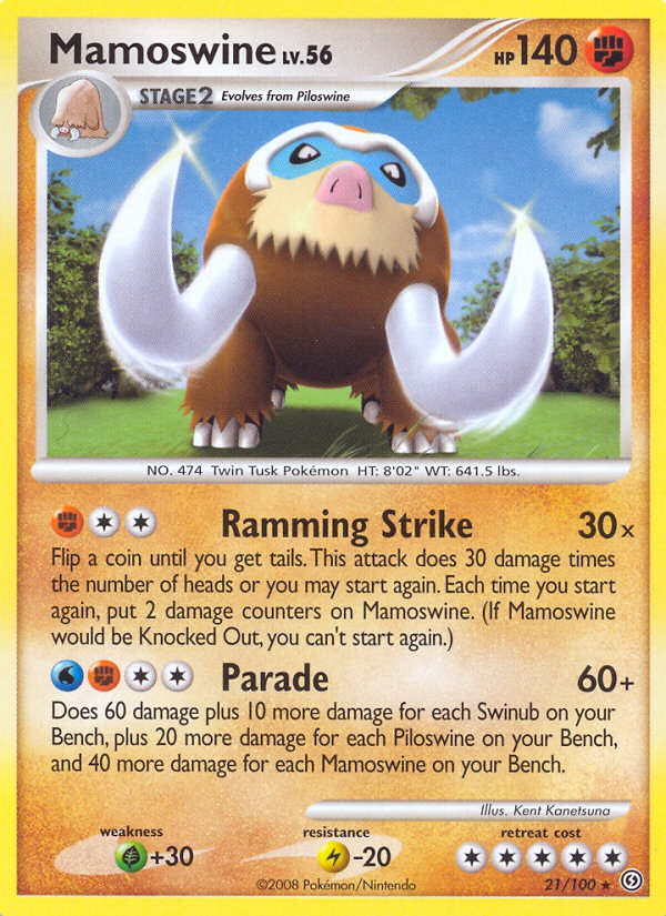 Mamoswine (21/100) [Diamond & Pearl: Stormfront] | Odin's Place