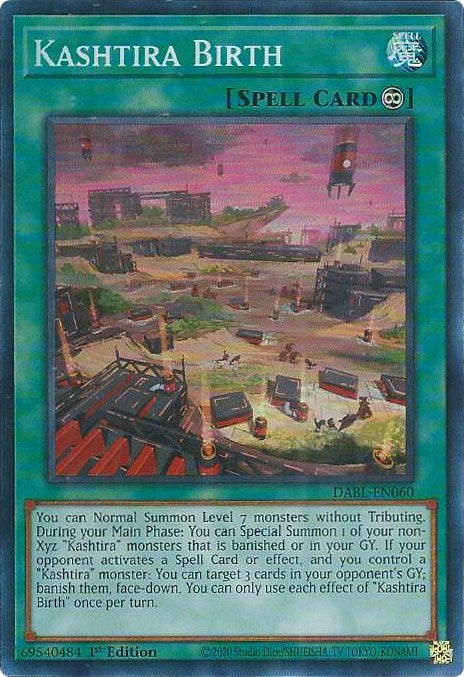 Kashtira Birth [DABL-EN060] Super Rare | Odin's Place