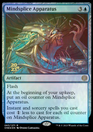 Mindsplice Apparatus [Phyrexia: All Will Be One Prerelease Promos] | Odin's Place