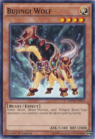 Bujingi Wolf [MP14-EN072] Common | Odin's Place