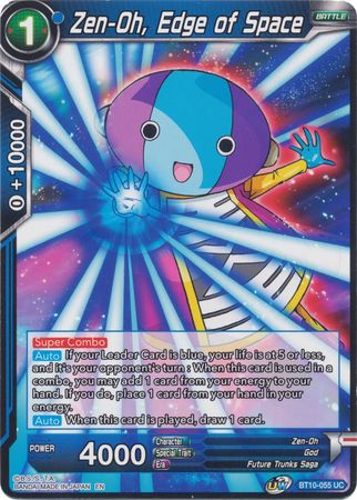 Zen-Oh, Edge of Space (BT10-055) [Rise of the Unison Warrior] | Odin's Place