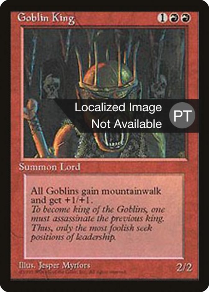 Goblin King [Fourth Edition (Foreign Black Border)] | Odin's Place