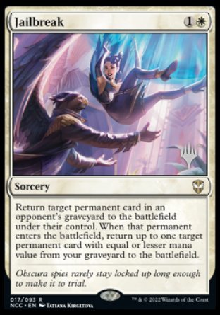 Jailbreak (Promo Pack) [Streets of New Capenna Commander Promos] | Odin's Place