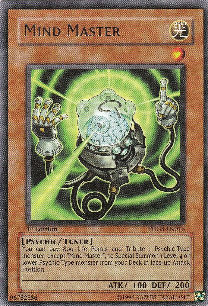 Mind Master [TDGS-EN016] Rare | Odin's Place