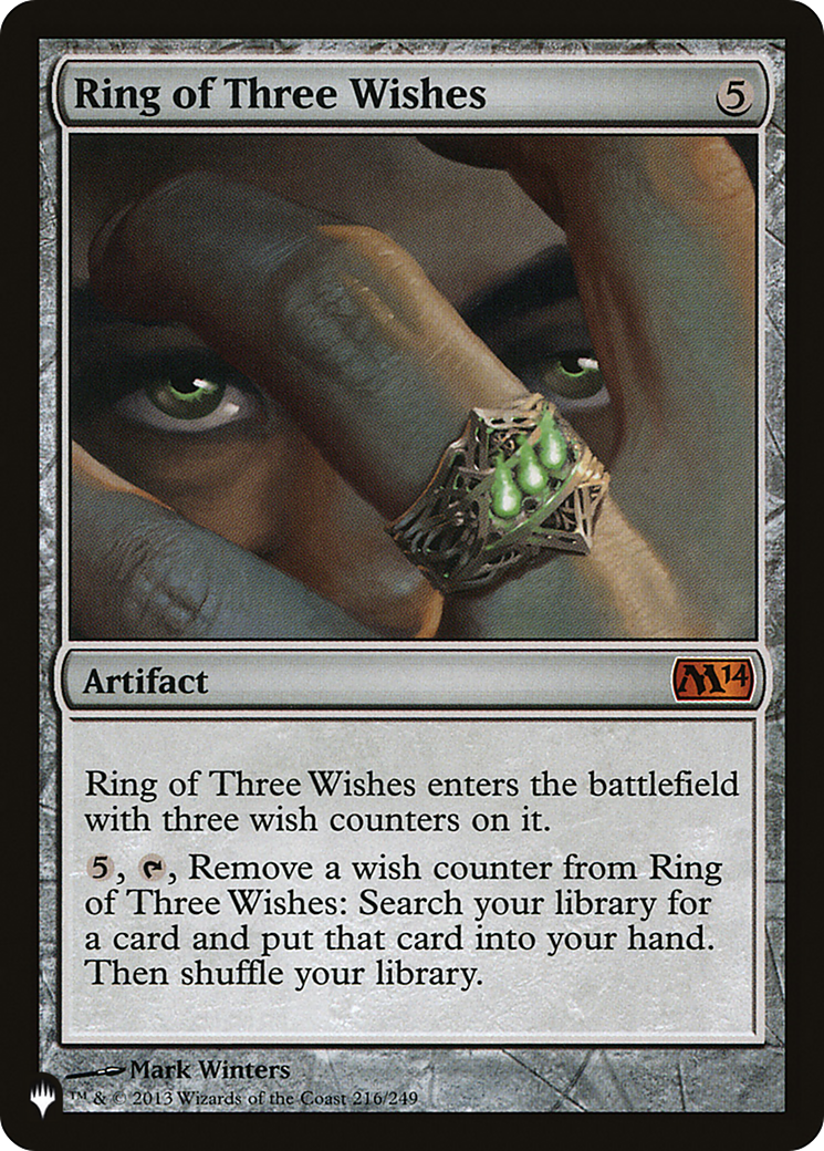 Ring of Three Wishes [The List] | Odin's Place