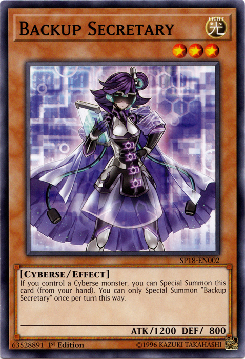 Backup Secretary [SP18-EN002] Common | Odin's Place
