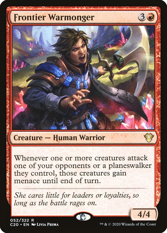 Frontier Warmonger [Commander 2020] | Odin's Place