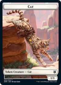 Cat // Insect Double-Sided Token [Zendikar Rising Tokens] | Odin's Place