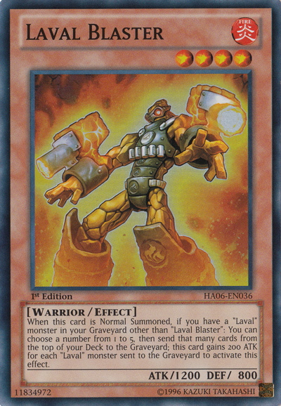 Laval Blaster [HA06-EN036] Super Rare | Odin's Place