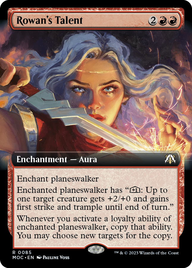 Rowan's Talent (Extended Art) [March of the Machine Commander] | Odin's Place